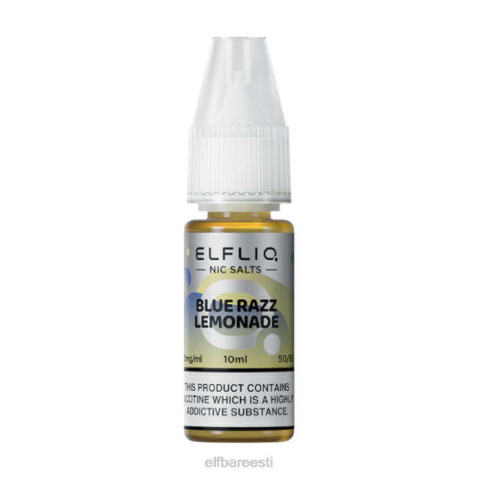 elfbar elfliq blue razz limonaadi nic soolad - 10ml-10mg/ml 46F6R217