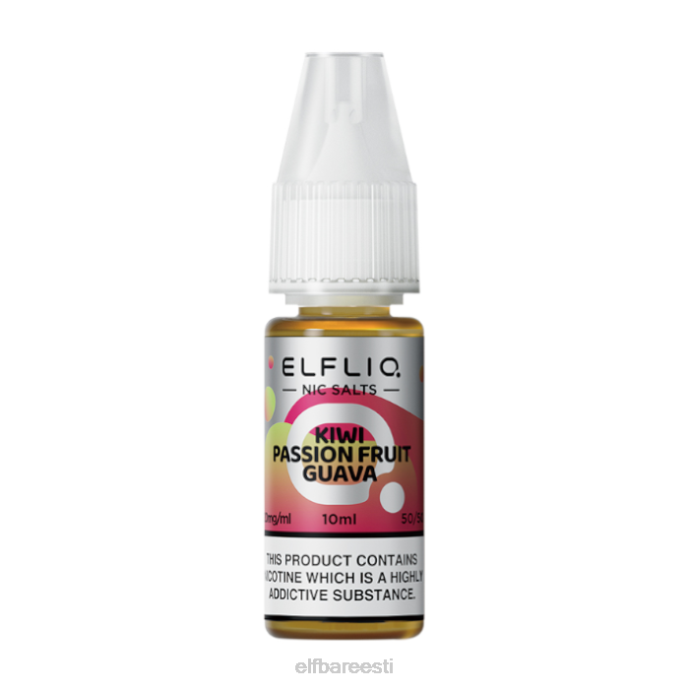 elfbar elfliq kiivi passionivilja guajaavi nic soolad - 10ml-10mg/ml 46F6R209