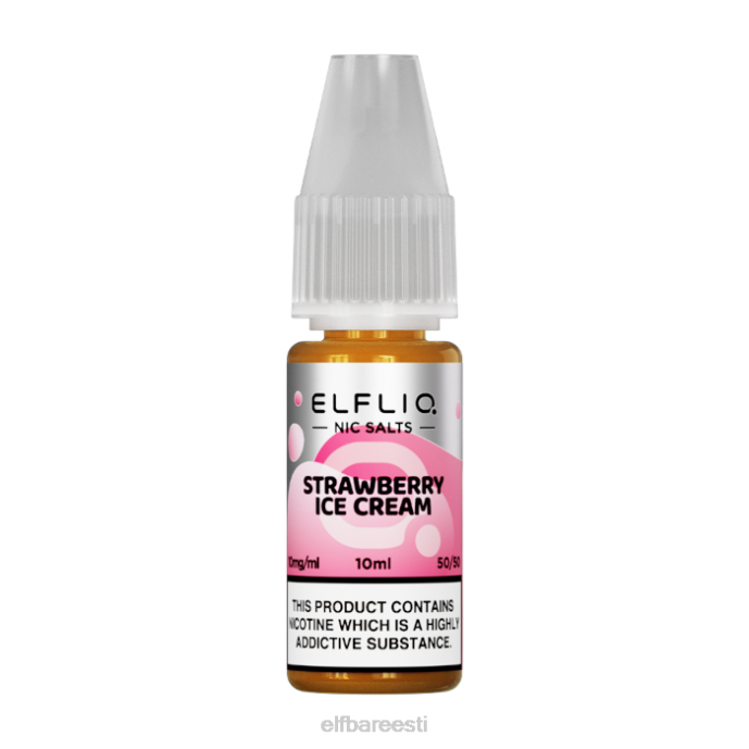 elfbar elfliq nic soolad - maasika lumi - 10ml-10mg/ml 46F6R182