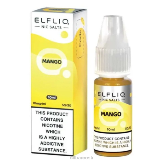 elfbar elfliq nic soolad - mango - 10ml-20 mg/ml 46F6R189
