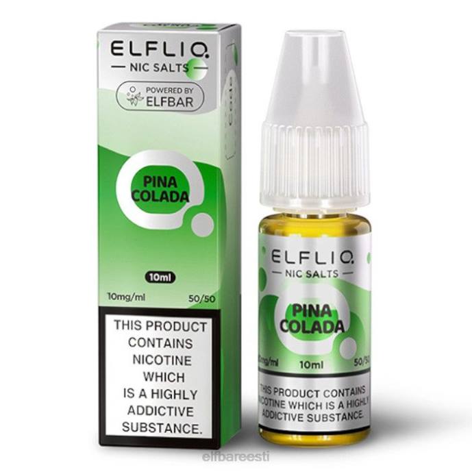 elfbar elfliq nic soolad - pina colada - 10ml-10 mg/ml 46F6R175