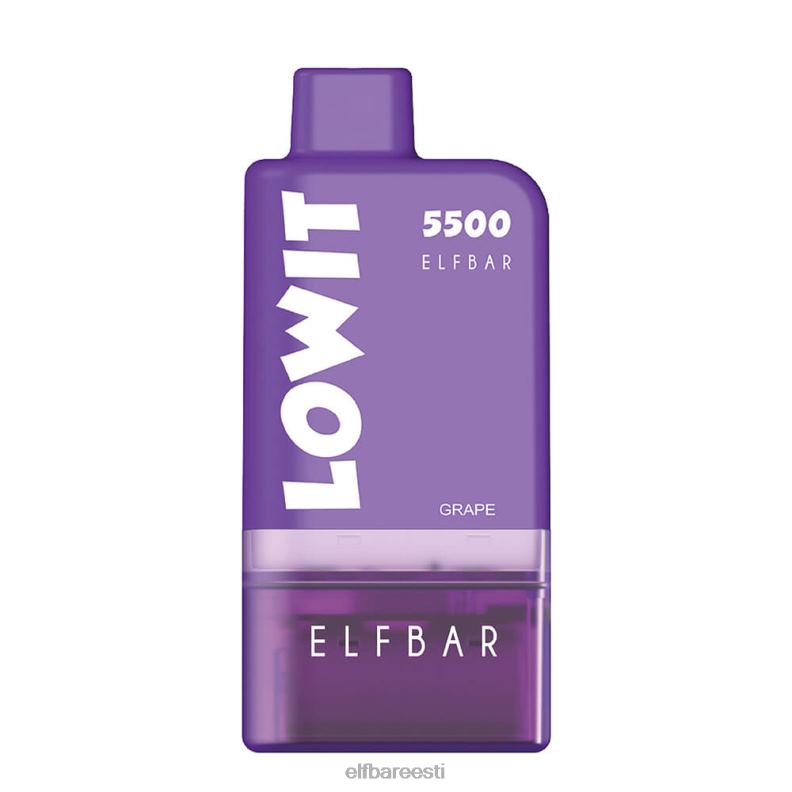 24H0X133 ELFBAR eeltäidetud taskukomplekt lowit 5500 2%nic mango